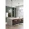 Z-Lite Bellamy Linear Chandelier, 2-Light, 9.5 In.W x 46 In.L x 8.25 In.H, Matte Black/Matte Black Outer 1942-2L-MB - alternate 3
